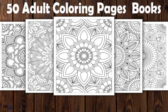 Download 50 Adult Coloring Pages Books - Adult Collection