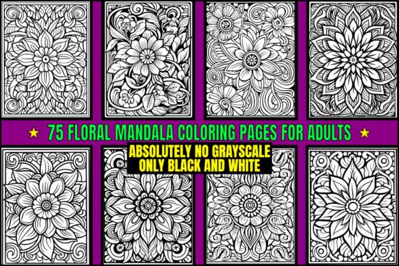Download 75 Floral Mandala Coloring Pages Adults - Adult Collection