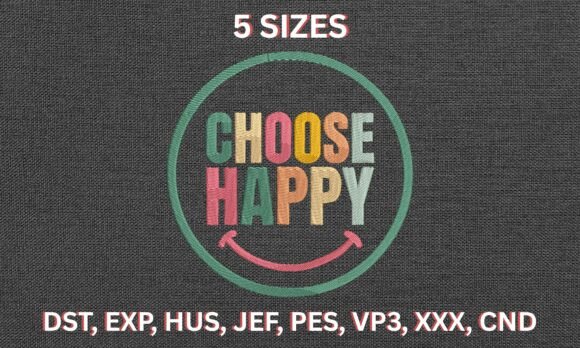 Download Choose Happy Embroidery - Happy Collection