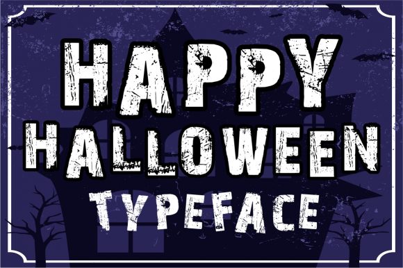Download Happy Halloween - Handcrafted Font - Happy Collection
