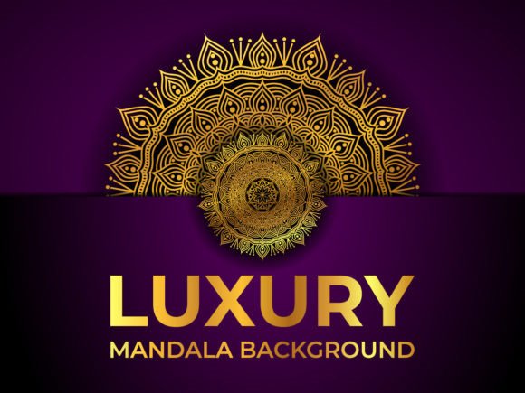 Download Luxury Golden Mandala Background Design - Background Collection