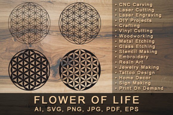 Download Flower of Life | Sacred Geometry Bundle - Sacred Collection