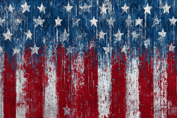 Download Distressed American Flag Background - Background Collection