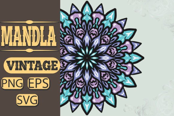 Download Vintage Mandala Color Design Background - Background Collection
