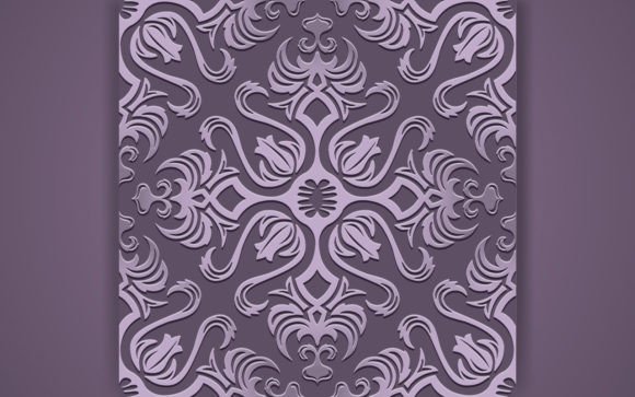 Download Paper Cut Decorative Pattern Background - Background Collection