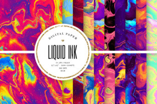 Download Liquid Paint Backgrounds - Bright Colors - Background Collection