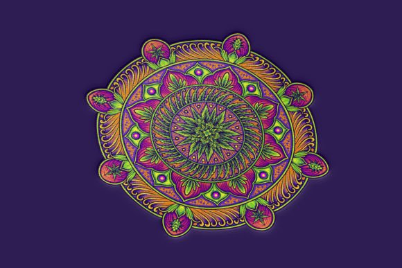 Download Sacred Geometry Mandalas Cannabis Art - Sacred Collection