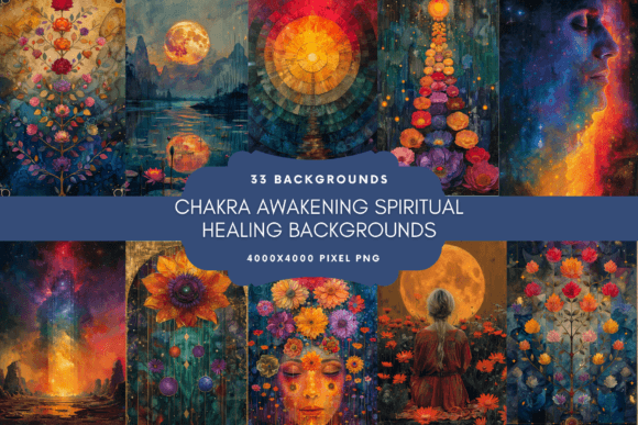 Download Chakra Spiritual Healing Backgrounds - Background Collection