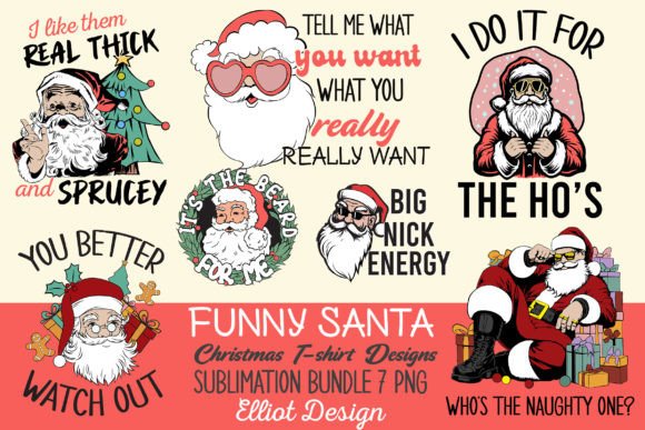 Download Funny Santa Adult Christmas Bundle - Adult Collection