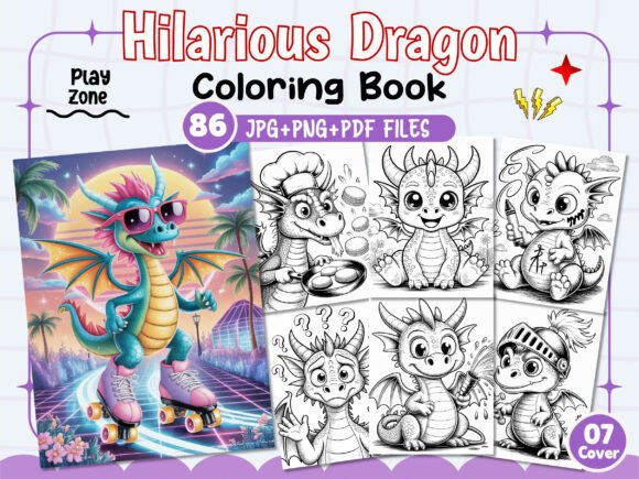 Download Hilarious Dragon Adult Coloring Pages - Adult Collection