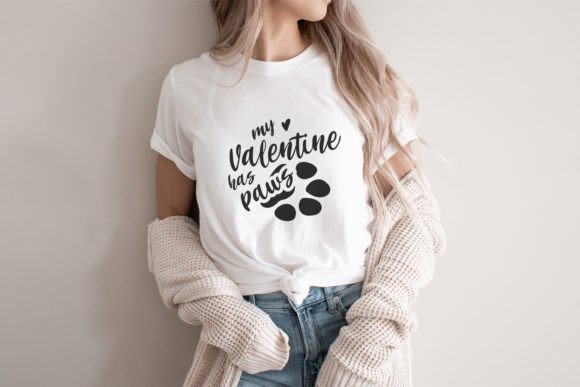 Download My Valentine Has Paws SVG Cricut Design - Cricut design Collection