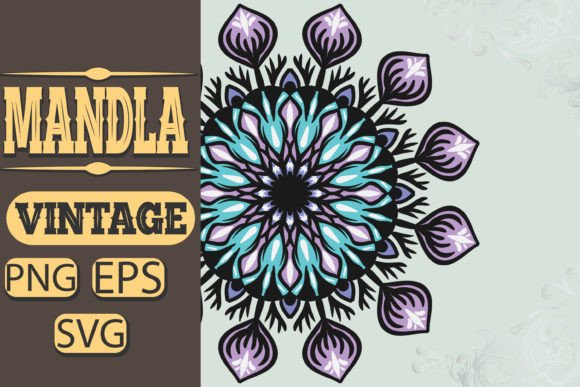 Download Vintage Mandala Color Design Background - Background Collection