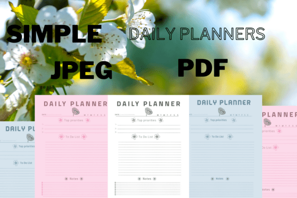 Download Best Simplest Daily Planner Freebie 51 - Freebie Collection