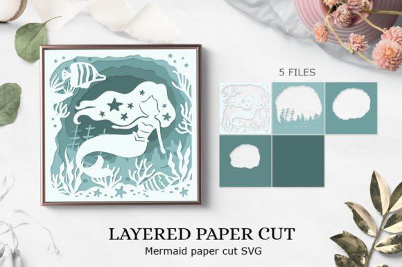 Download Mermaid Paper Cricut| Cricut Design - Cricut design Collection