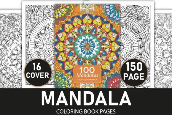 Download Relaxing Mandalas: Adult Coloring Book - Adult Collection