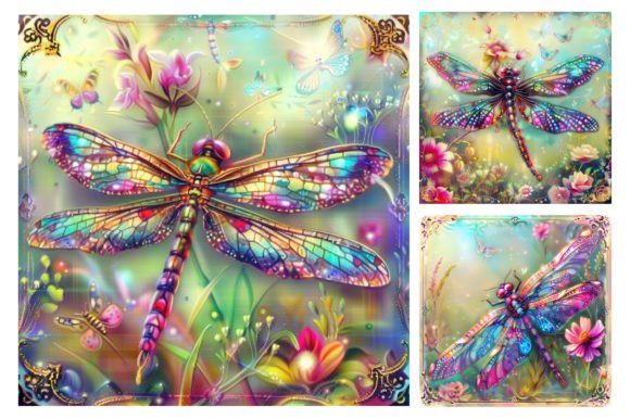 Download Dragonfly Stained Glass Background - Background Collection