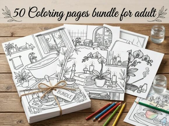 Download 50 Relaxing Spa Coloring Pages for Adult - Adult Collection