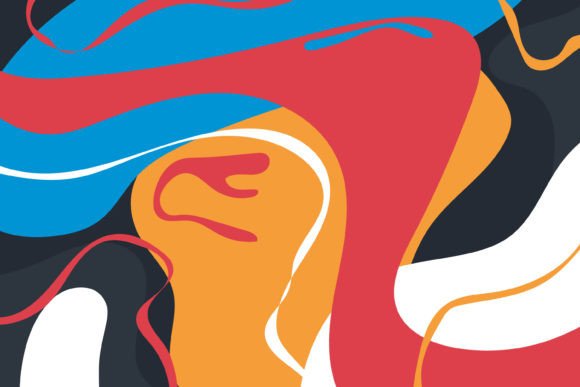 Download Abstract Background in Bright Colors - Background Collection