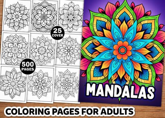 Download Mandalas Coloring Pages for Adults - Adult Collection
