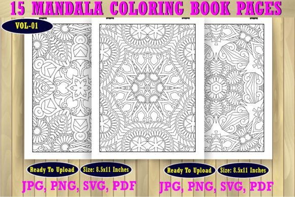 Download Mandala Coloring Book Page for Adult - Adult Collection