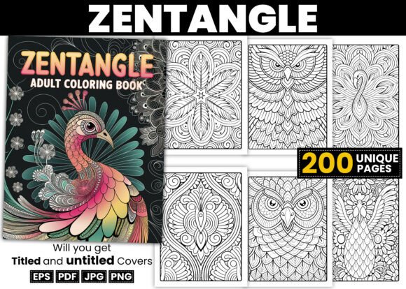 Download Zentangle Coloring Pages for Adult - Adult Collection