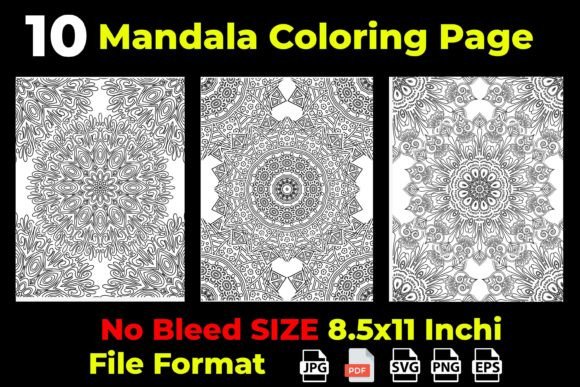 Download Adult Monochrome  Mandala Coloring Page - Adult Collection