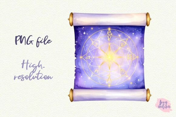 Download Mystic Scroll Sacred Geometry Clipart - Sacred Collection