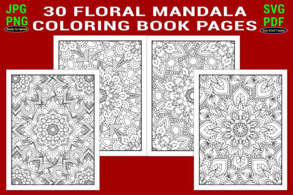 Download Floral Mandala Coloring Page for Adult - Adult Collection