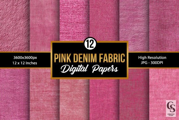 Download Pink Denim Fabric Texture Backgrounds - Background Collection