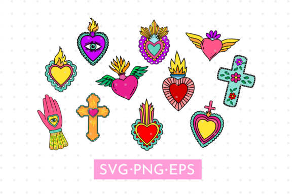 Download Sacred Heart Clipart Milagros Svg - Sacred Collection