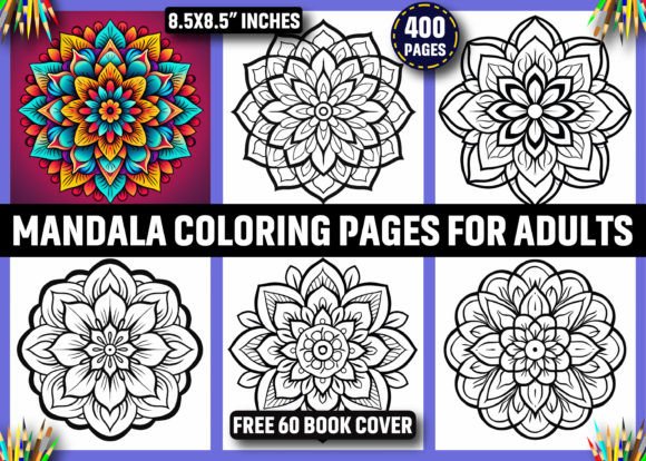 Download 400 Mandala Coloring Pages for Adults - Adult Collection