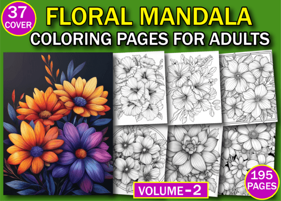 Download Floral Mandala Coloring Pages for Adults - Adult Collection