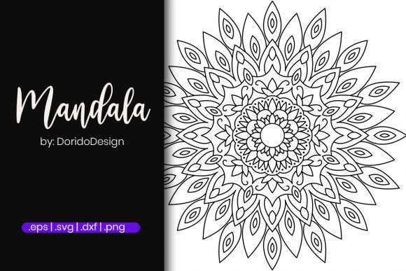 Download Coloring Mandala Design for Adults - Adult Collection
