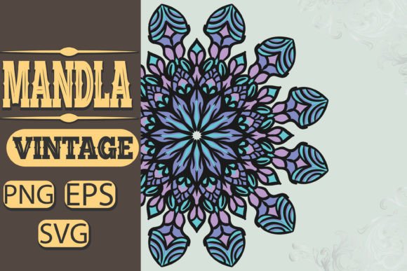 Download Vintage Mandala Color Design Background - Background Collection