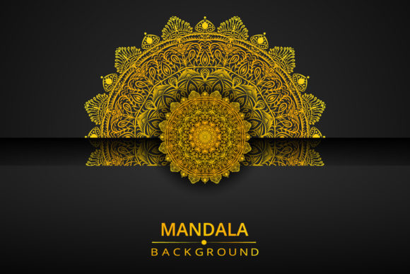 Download Modern Luxury Golden Mandala Background - Background Collection
