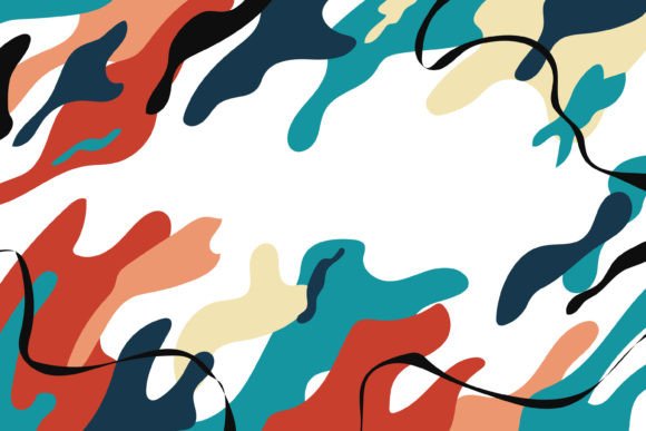 Download Abstract Background in Bright Colors - Background Collection