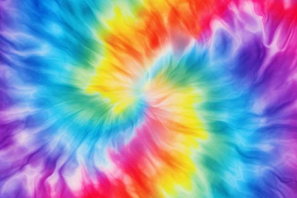 Download Rainbow Spiral Tie Dye Background - Background Collection