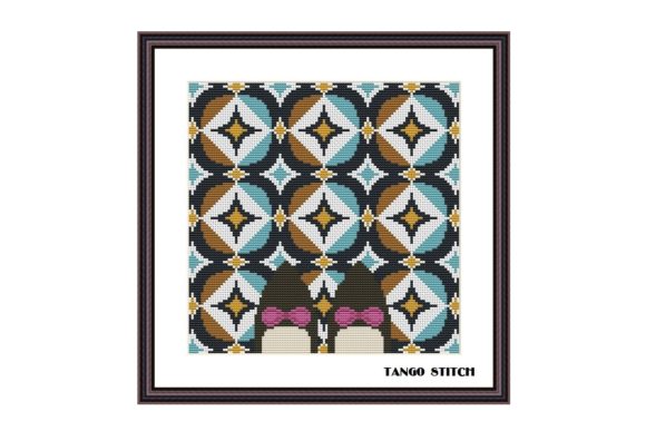 Download Floor Ornament Optical Illusion Stitch - Floor ornament Collection